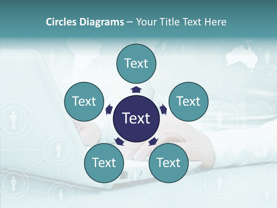 Internet Computer Screen PowerPoint Template