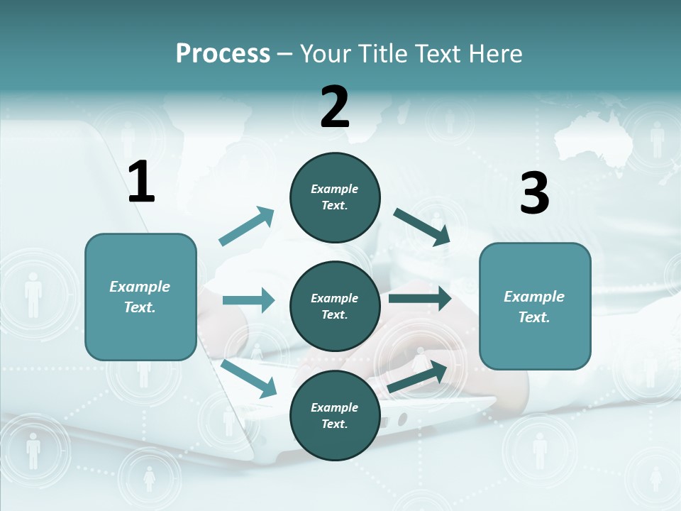 Internet Computer Screen PowerPoint Template