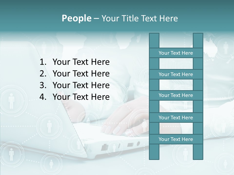 Internet Computer Screen PowerPoint Template