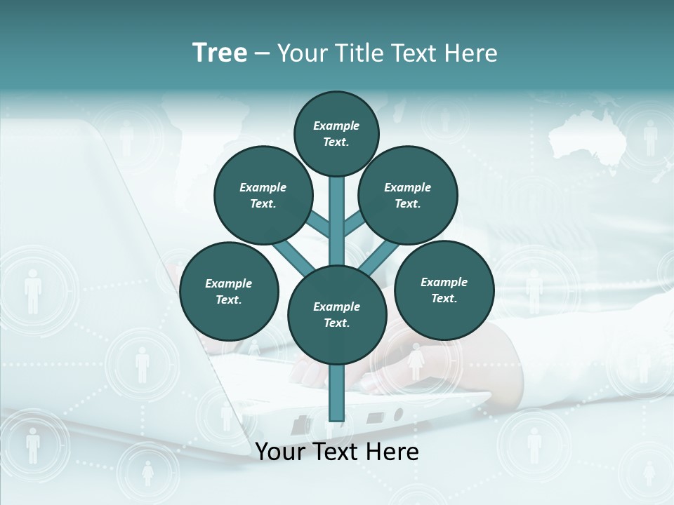 Internet Computer Screen PowerPoint Template