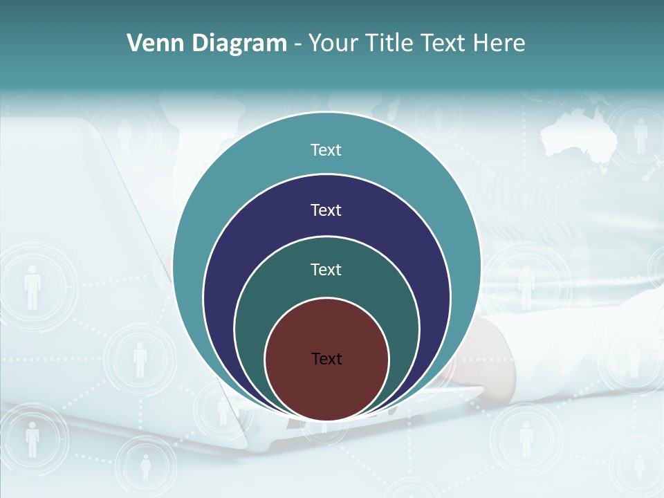 Internet Computer Screen PowerPoint Template
