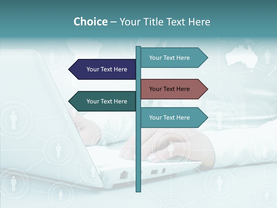Internet Computer Screen PowerPoint Template