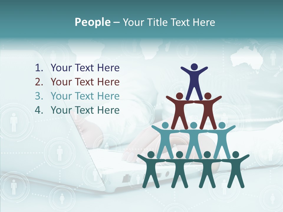 Internet Computer Screen PowerPoint Template