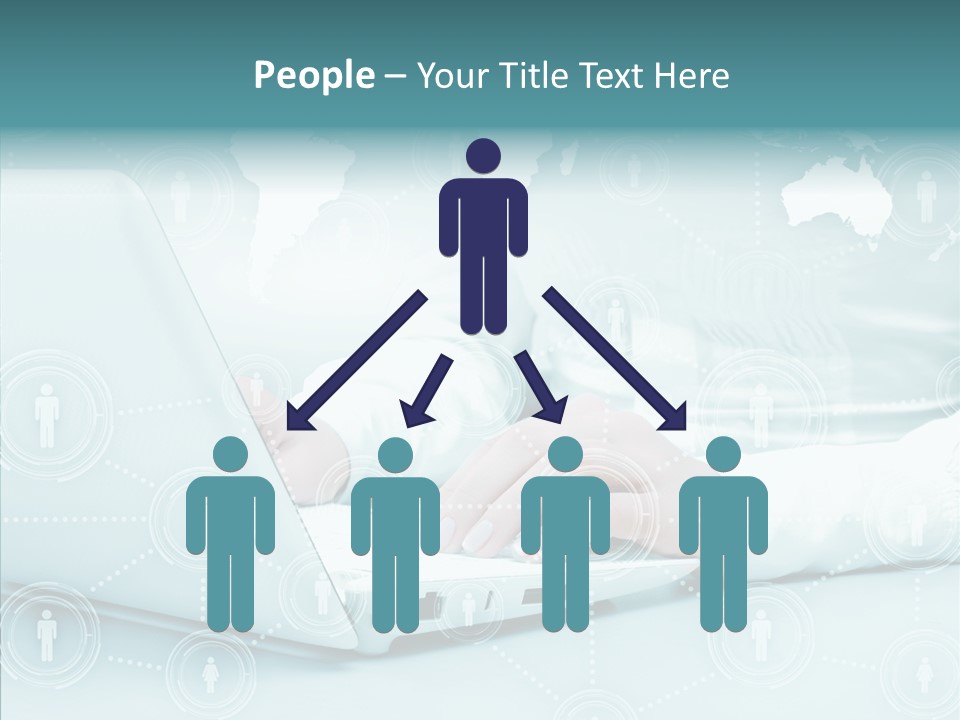 Internet Computer Screen PowerPoint Template