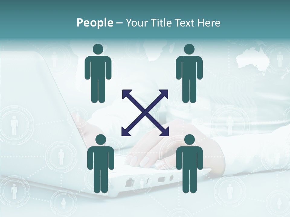 Internet Computer Screen PowerPoint Template