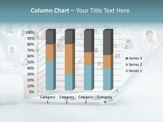 Connection Work Computer PowerPoint Template