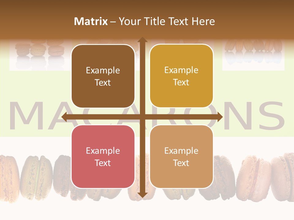 Parfums Cuisinier Collage PowerPoint Template