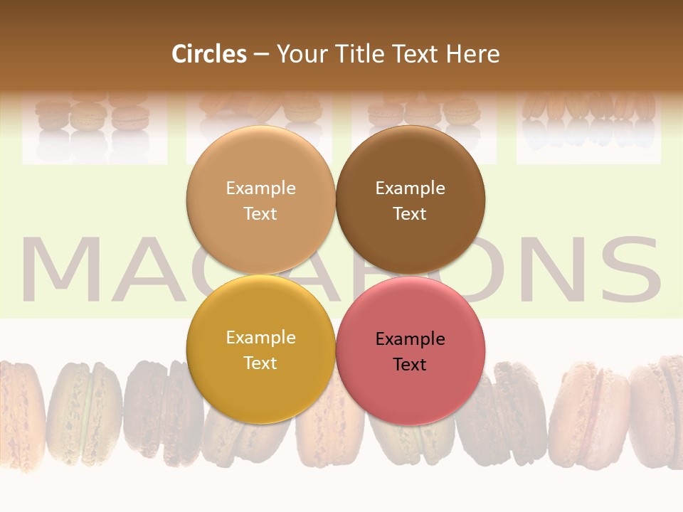 Parfums Cuisinier Collage PowerPoint Template