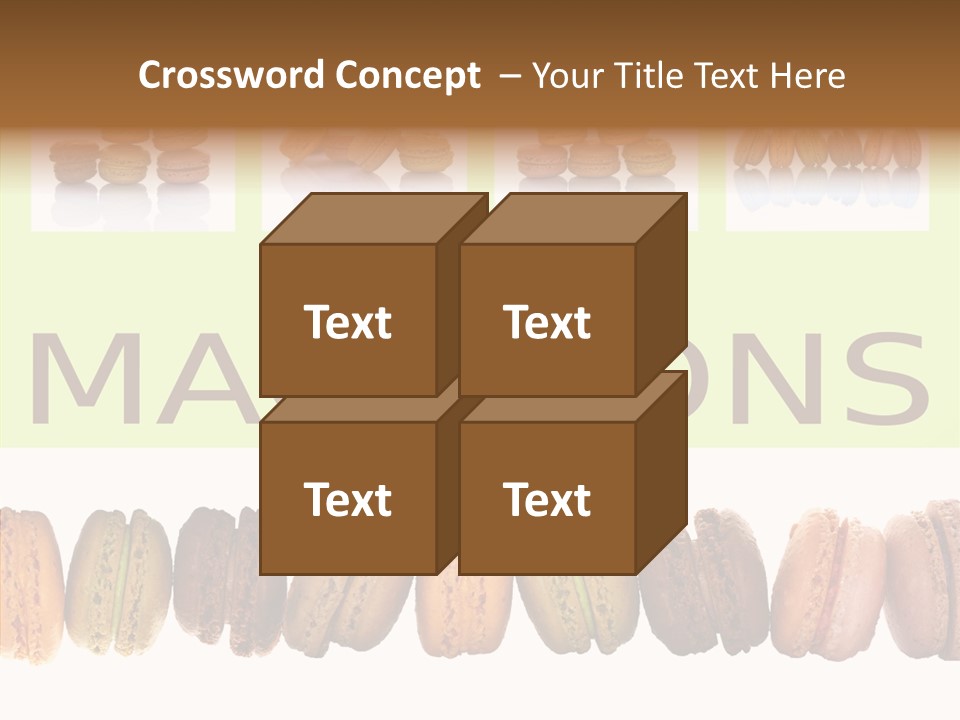 Parfums Cuisinier Collage PowerPoint Template