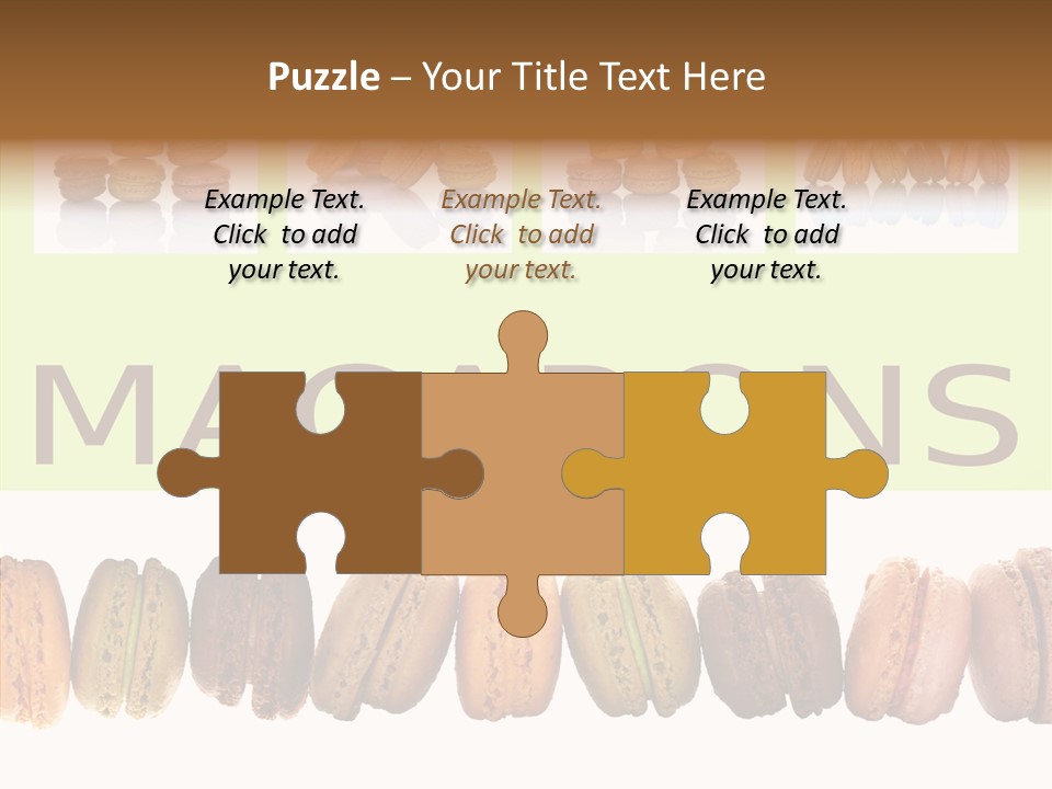 Parfums Cuisinier Collage PowerPoint Template