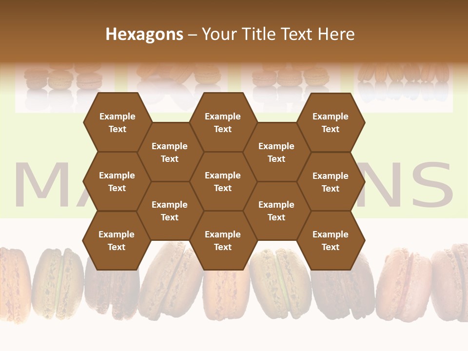 Parfums Cuisinier Collage PowerPoint Template