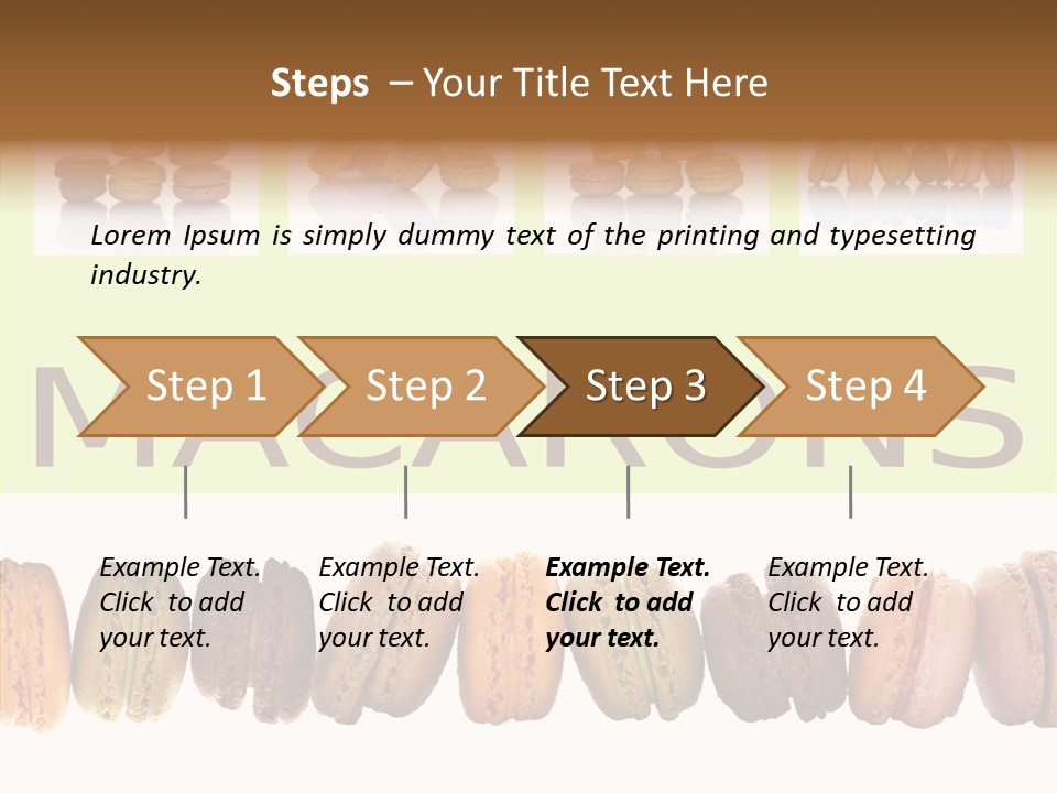 Parfums Cuisinier Collage PowerPoint Template