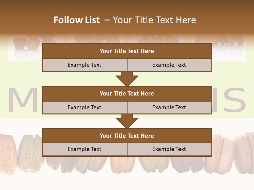 Parfums Cuisinier Collage PowerPoint Template