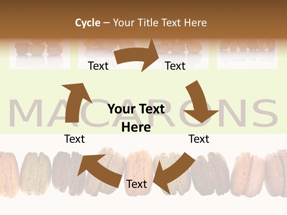 Parfums Cuisinier Collage PowerPoint Template