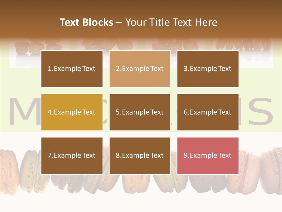 Parfums Cuisinier Collage PowerPoint Template