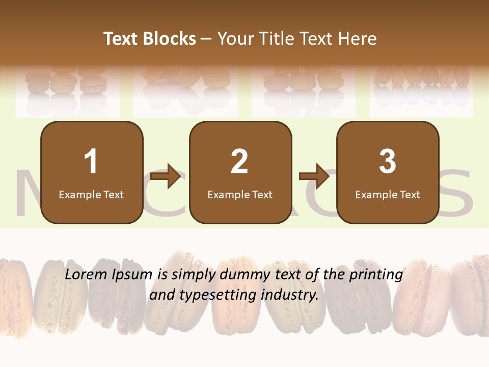 Parfums Cuisinier Collage PowerPoint Template