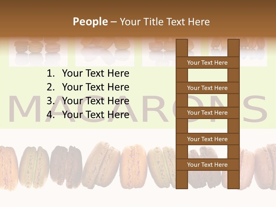 Parfums Cuisinier Collage PowerPoint Template