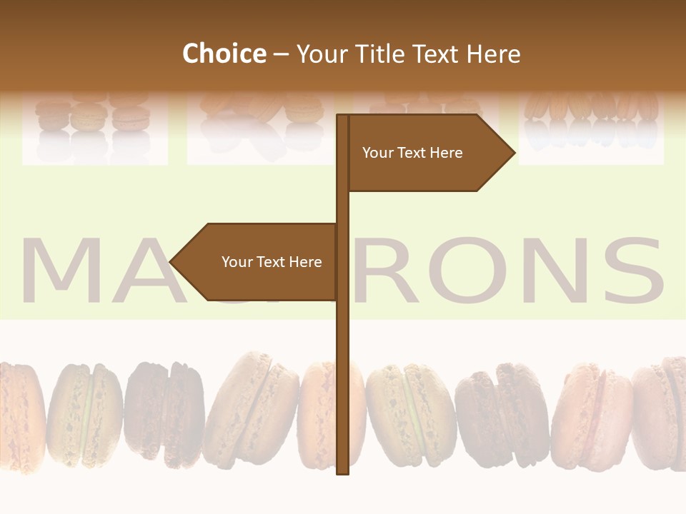 Parfums Cuisinier Collage PowerPoint Template