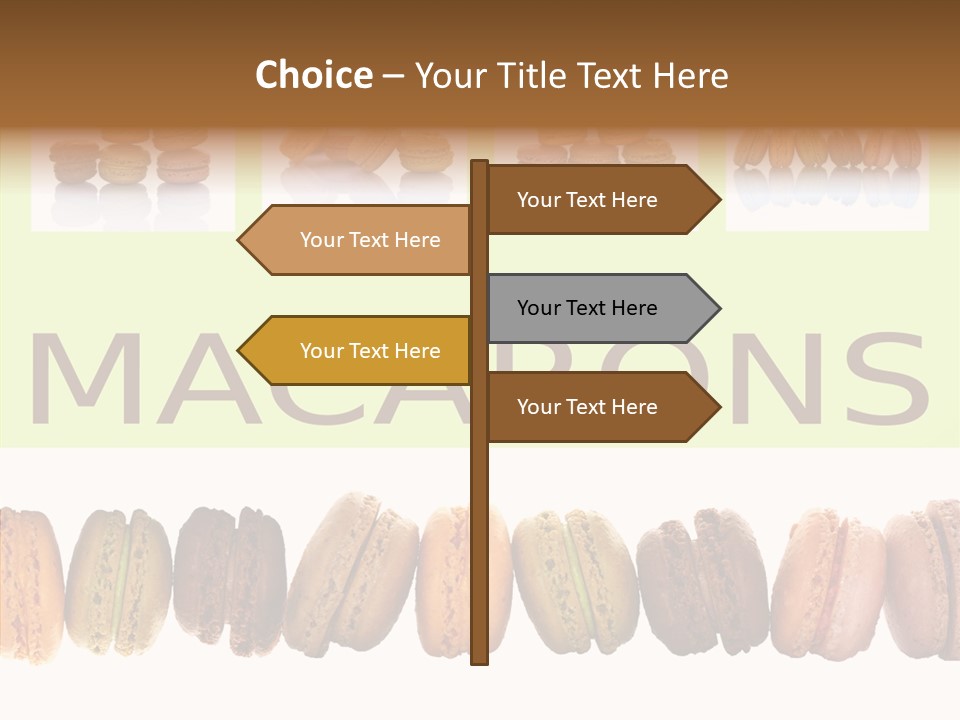 Parfums Cuisinier Collage PowerPoint Template