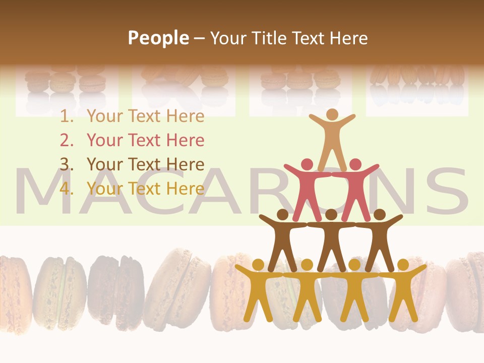 Parfums Cuisinier Collage PowerPoint Template