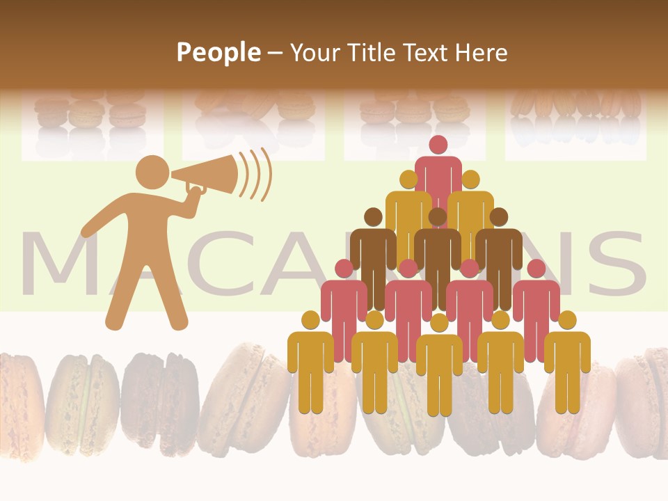 Parfums Cuisinier Collage PowerPoint Template