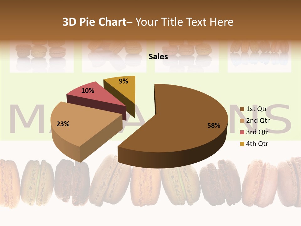Parfums Cuisinier Collage PowerPoint Template
