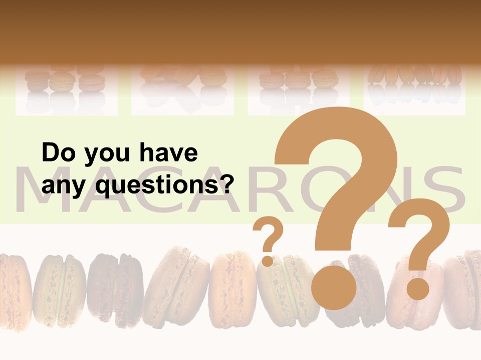 Parfums Cuisinier Collage PowerPoint Template