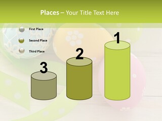 Easter Easter Eggs Wood PowerPoint Template