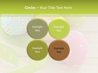 Easter Easter Eggs Wood PowerPoint Template