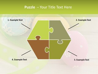 Easter Easter Eggs Wood PowerPoint Template