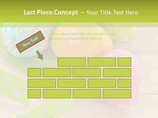 Easter Easter Eggs Wood PowerPoint Template
