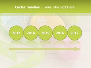 Easter Easter Eggs Wood PowerPoint Template