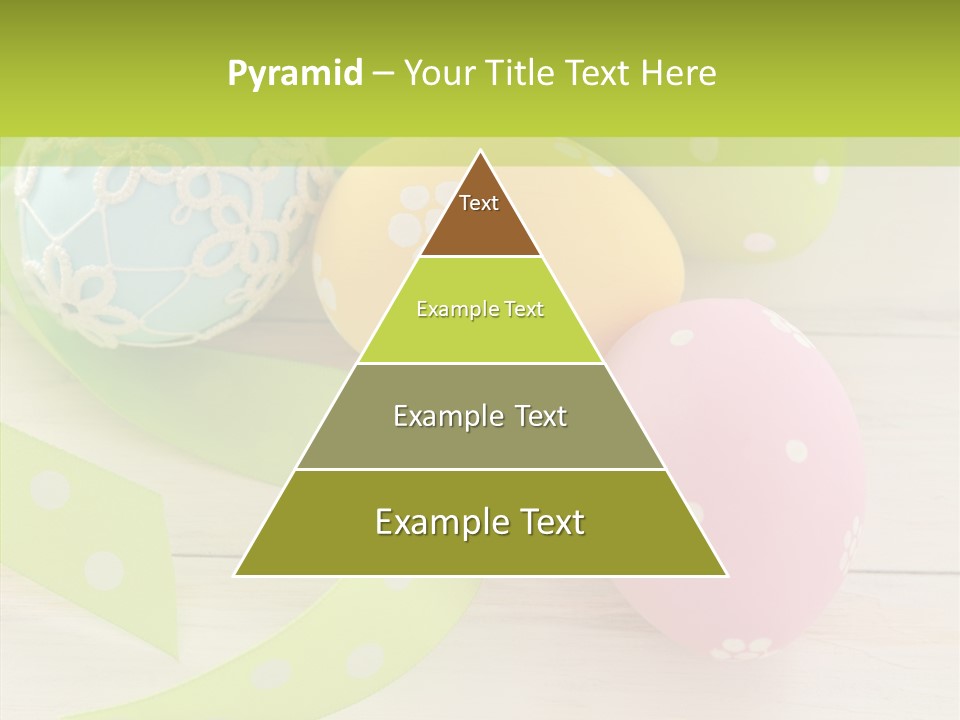 Easter Easter Eggs Wood PowerPoint Template