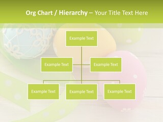 Easter Easter Eggs Wood PowerPoint Template