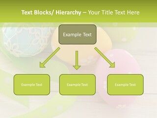Easter Easter Eggs Wood PowerPoint Template