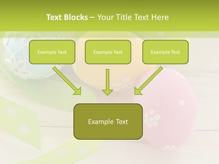 Easter Easter Eggs Wood PowerPoint Template
