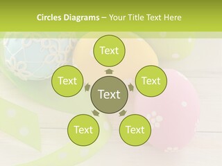 Easter Easter Eggs Wood PowerPoint Template