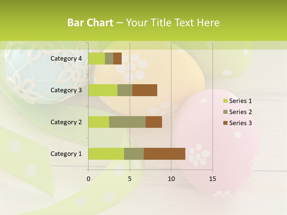 Easter Easter Eggs Wood PowerPoint Template