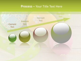 Easter Easter Eggs Wood PowerPoint Template