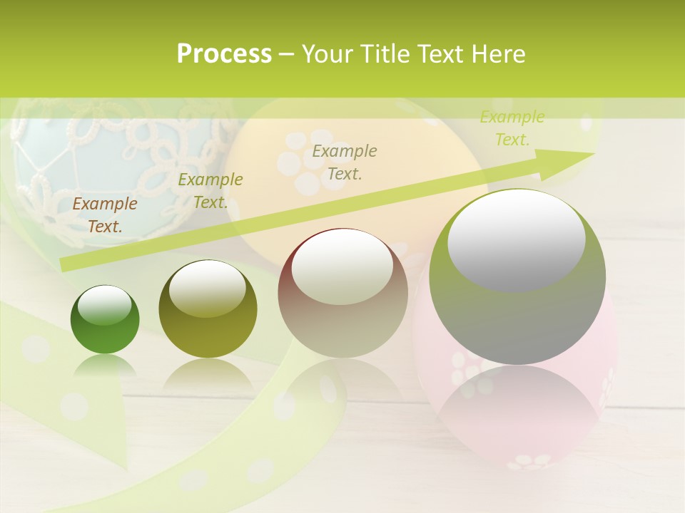 Easter Easter Eggs Wood PowerPoint Template
