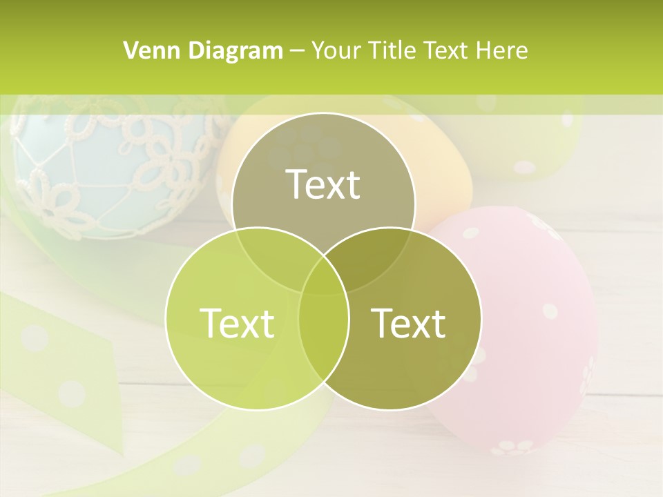 Easter Easter Eggs Wood PowerPoint Template