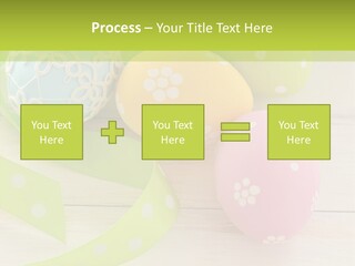 Easter Easter Eggs Wood PowerPoint Template