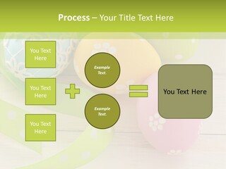 Easter Easter Eggs Wood PowerPoint Template
