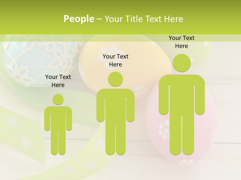 Easter Easter Eggs Wood PowerPoint Template