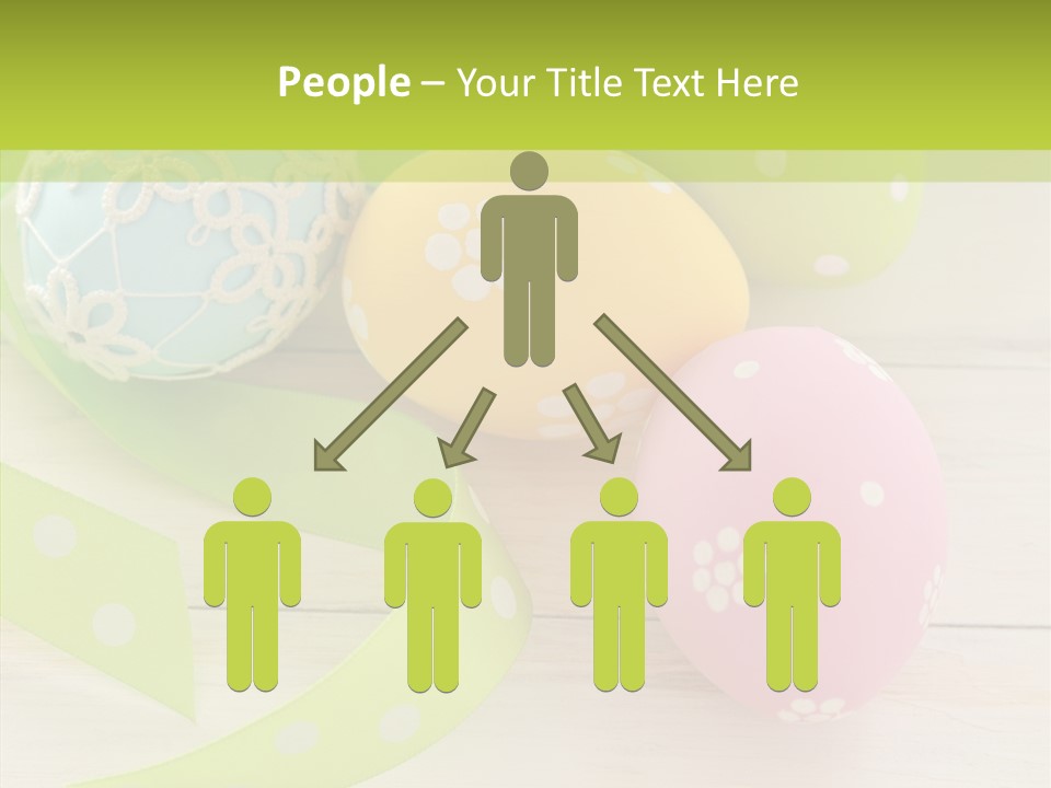 Easter Easter Eggs Wood PowerPoint Template