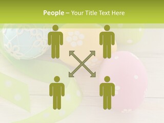 Easter Easter Eggs Wood PowerPoint Template