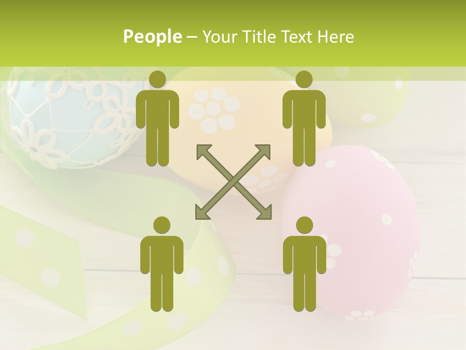 Easter Easter Eggs Wood PowerPoint Template