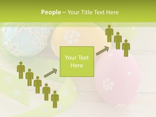 Easter Easter Eggs Wood PowerPoint Template
