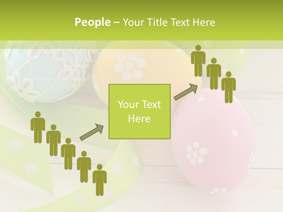 Easter Easter Eggs Wood PowerPoint Template