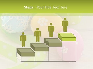 Easter Easter Eggs Wood PowerPoint Template